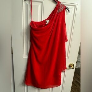 Gorgeous one-shoulder party dress